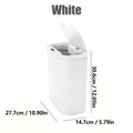 13L Motion Sensor Trash Can with Lid — Waterproof Narrow Bin for Bathroom, Kitchen & Office