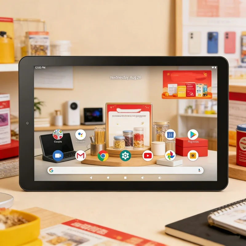 10.1" V9 Tablet PC – 2GB RAM 32GB ROM | Android 9.0 | Quad-Core MT8167 | 1280x800 IPS | Dual Camera | WiFi