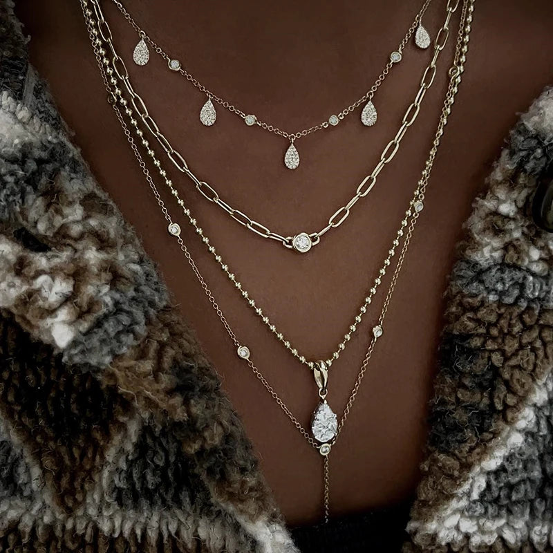 Gold Pendant Necklace