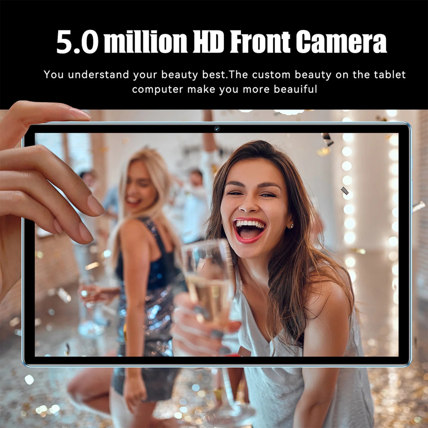 BDF 10.1" Android 13 Tablet | 6GB RAM 128GB | 4G LTE | 6000mAh