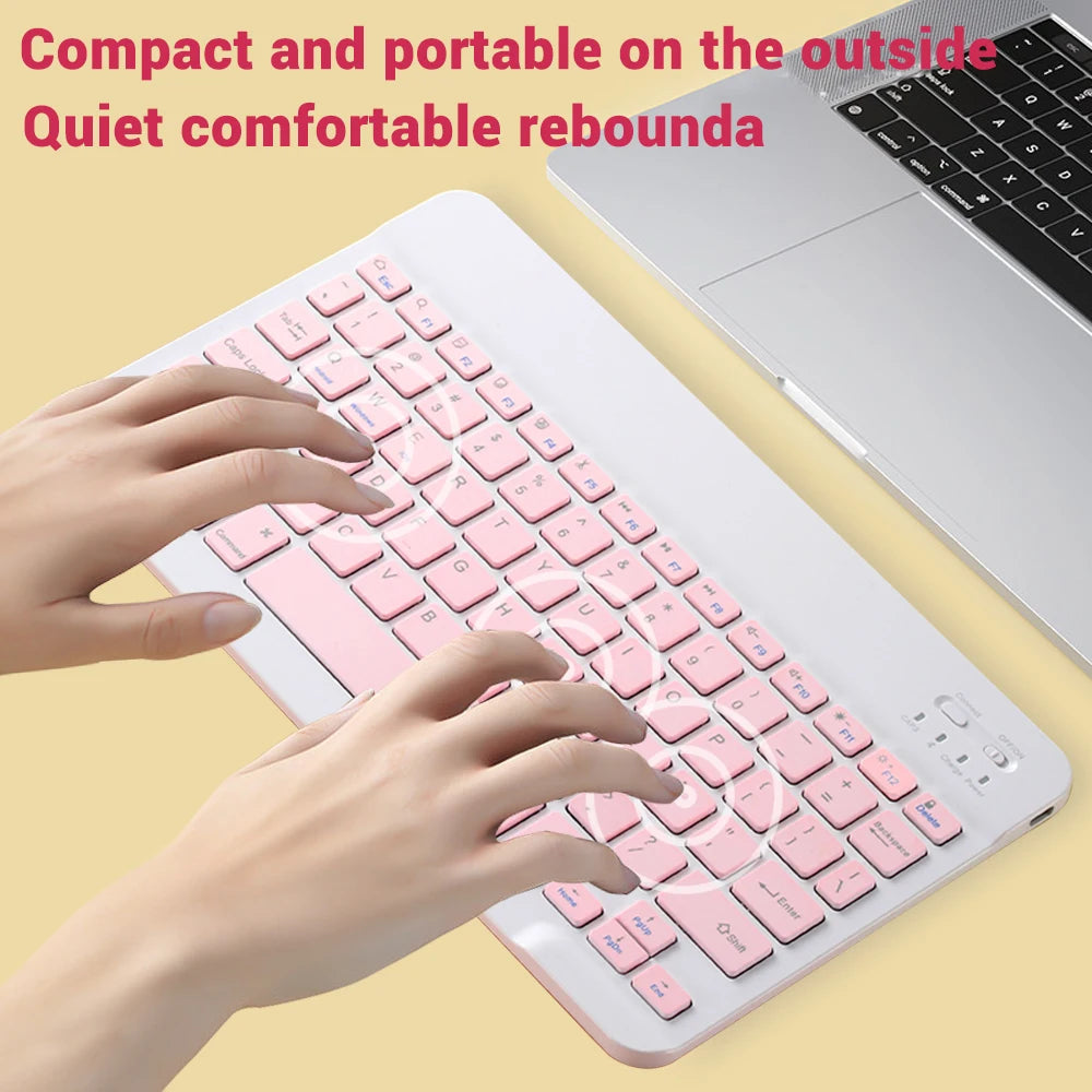 Wireless Bluetooth Keyboard & Mouse Combo