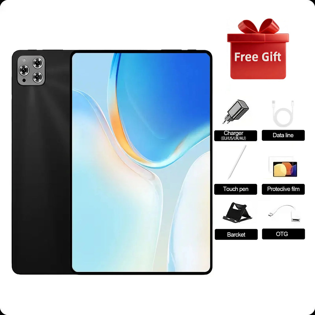12" Android 16 Tablet – Snapdragon 8 Gen3, 24GB+2TB, 20000mAh, 5G Dual SIM, GPS, WiFi