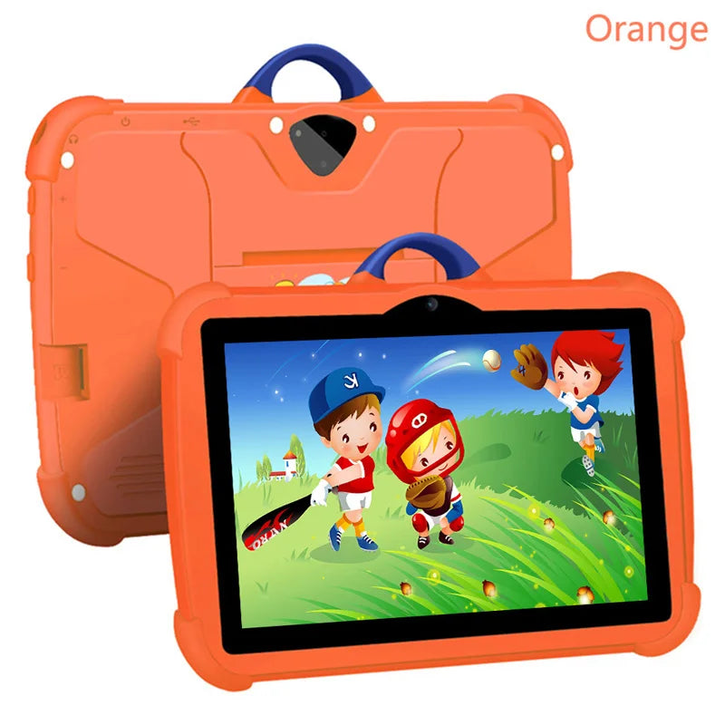 Kids Learning Tablet 7" – Cartoon Design | 4GB RAM 64GB ROM | Android | Education & Games | Perfect Children's Gift