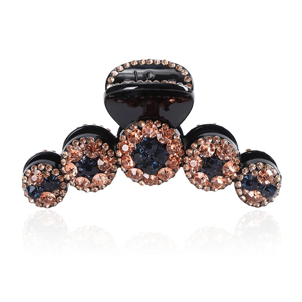 Large Crystal Diamond Hair Claw Clip