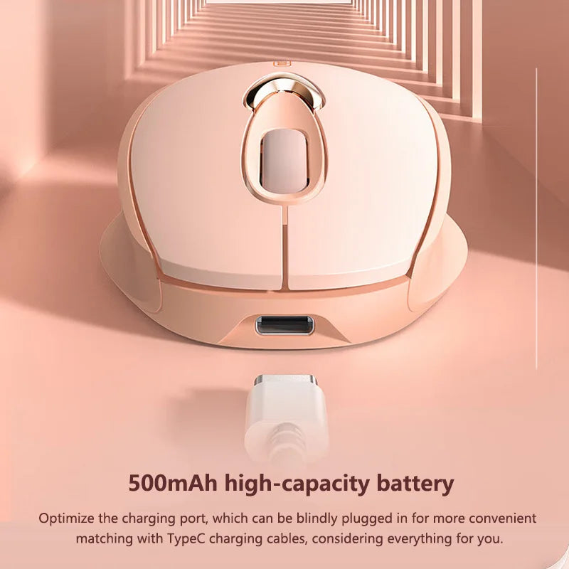 Inphic M8 Silent Wireless Mouse | Ergonomic Rechargeable Office Mouse