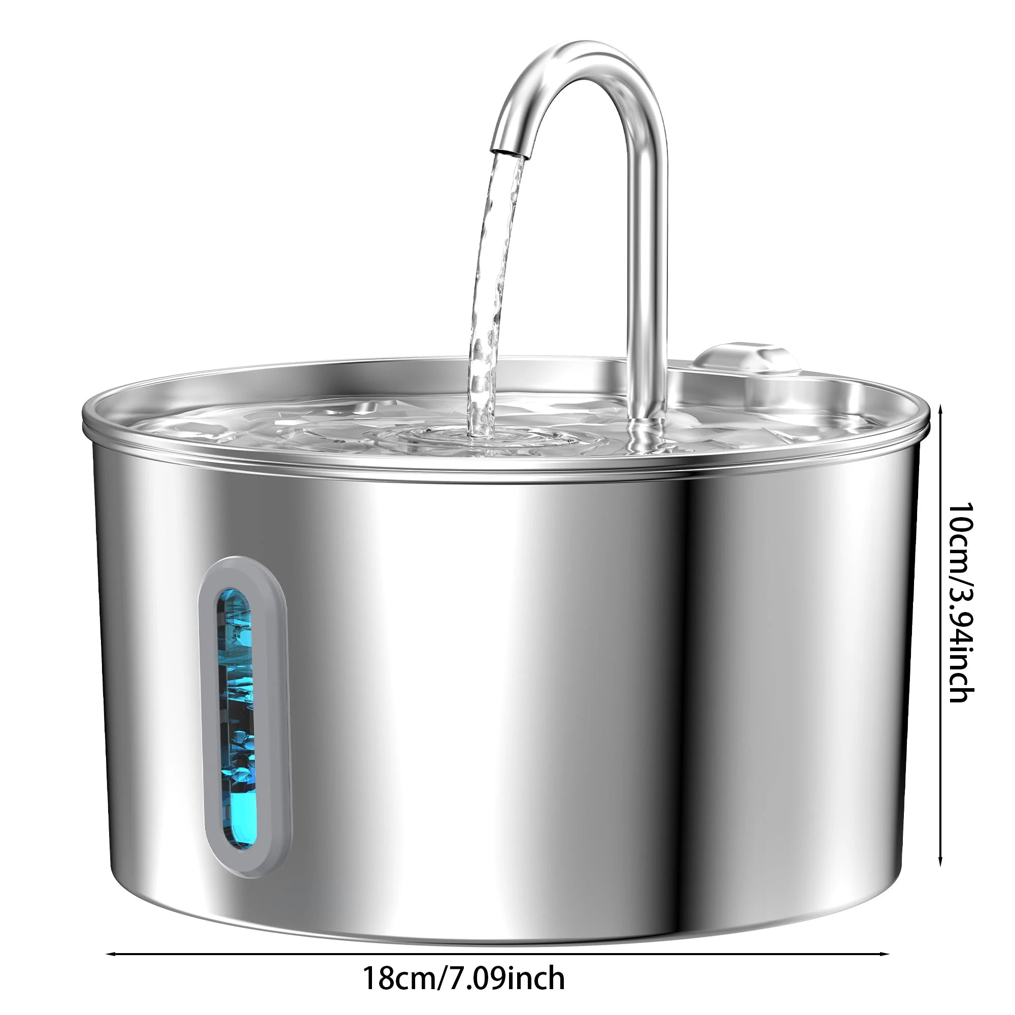 4.5L Smart Auto Pet Feeder & Water Fountain – TuYa App