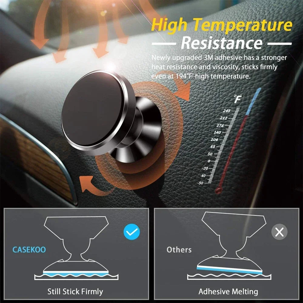 Magnetic Car Phone Holder — Universal Magnet Mount for iPhone & Android