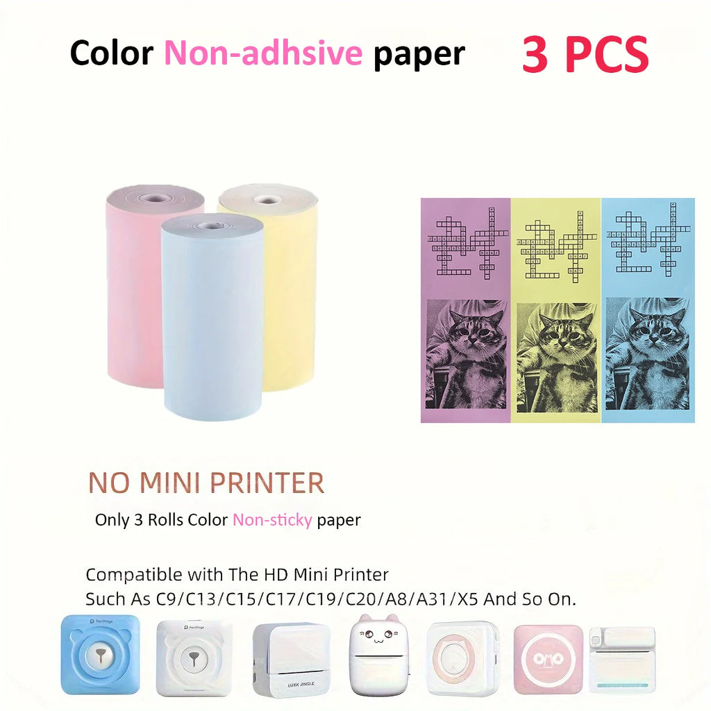 Mini Pocket Printer – Portable Bluetooth Thermal Printer for Photos, Labels, Notes & QR Codes