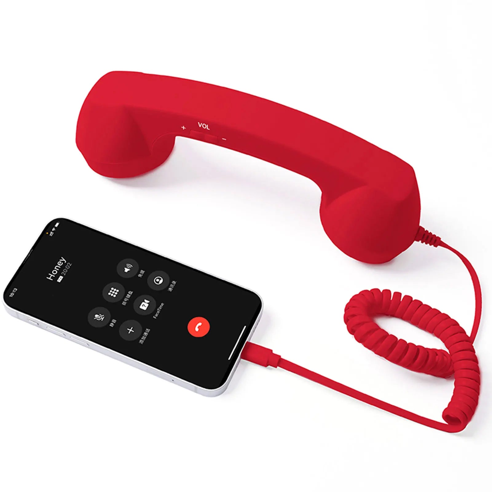 Retro Wired Type-C Telephone Handset