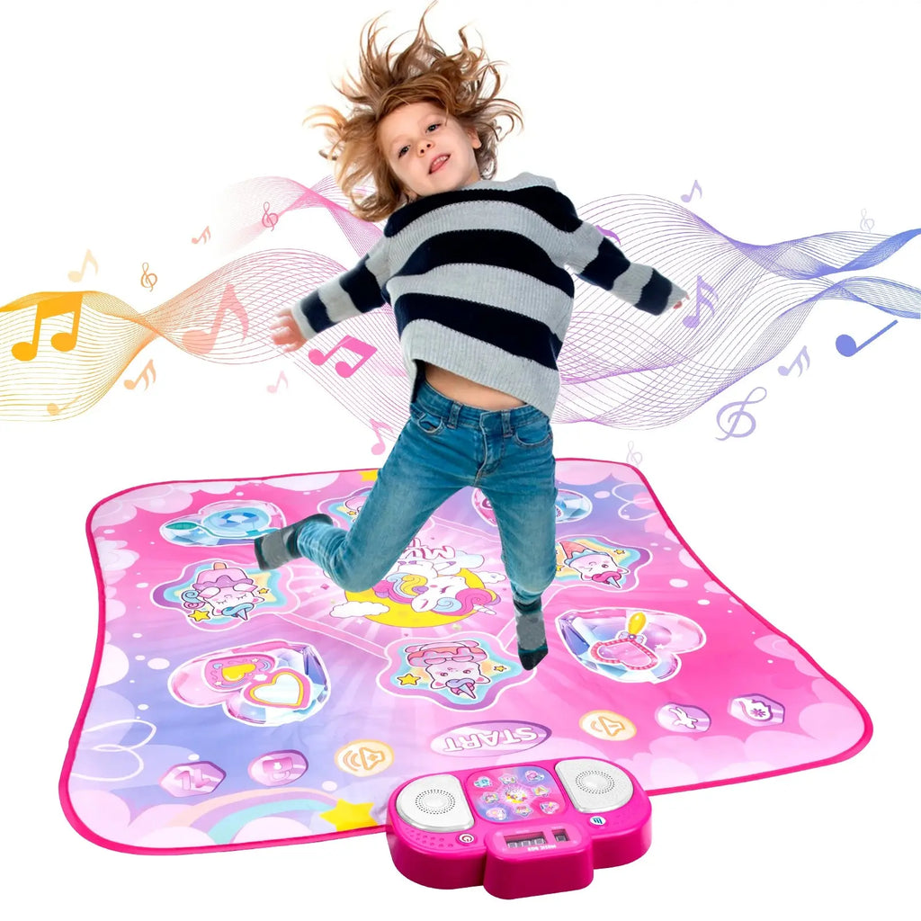 Kids Electronic Dance Mat — 9 Levels, Dual Player, Music Floor Blanket Nexsora Home Kids Electronic Dance Mat — 9 Levels, Dual Player, Music Floor Blanket Kids Electronic Dance Mat — 9 Levels, Dual Player, Music Floor Blanket  Nexsora Home