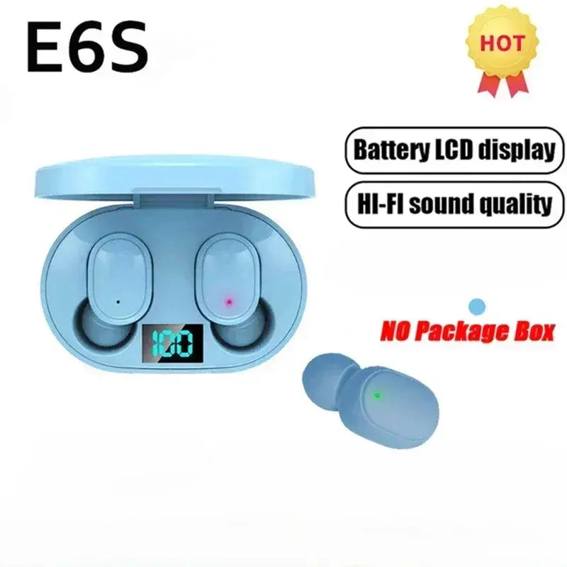 Enhanced Sound Experience with E6S TWS Bluetooth Earbuds – Active Noise Cancelling, Waterproof, & Long-lasting Battery Nexsora Home Enhanced Sound Experience with E6S TWS Bluetooth Earbuds – Active Noise Cancelling, Waterproof, & Long-lasting Battery Enhanced Sound Experience with E6S TWS Bluetooth Earbuds – Active Noise Cancelling, Waterproof, & Long-lasting Battery  Nexsora Home