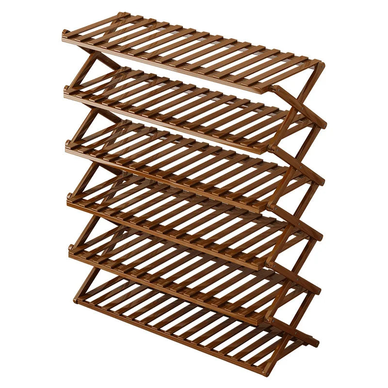 Portable Folding Shoe Rack – Multi-Tier Organizer