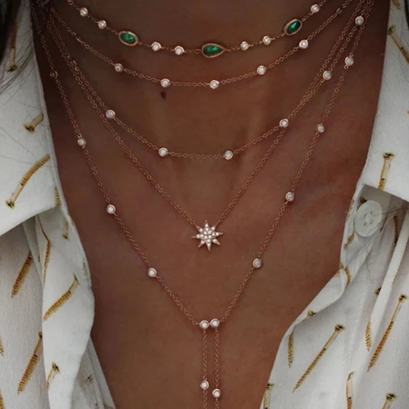 Gold Pendant Necklace