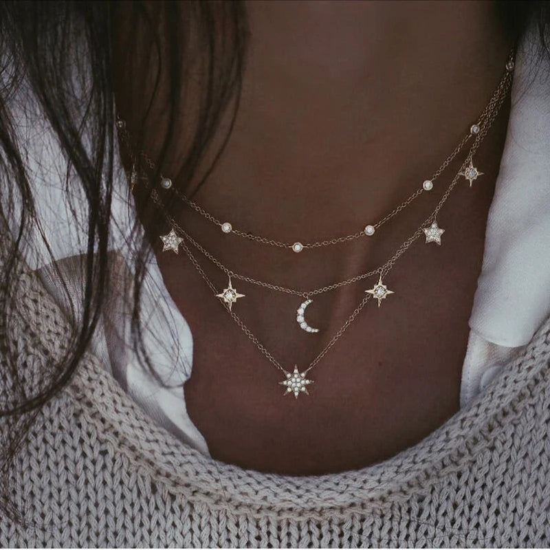 Gold Pendant Necklace