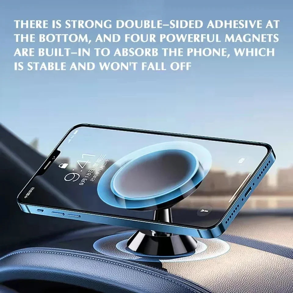 Magnetic Car Phone Holder — Universal Magnet Mount for iPhone & Android