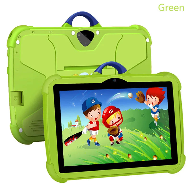 Kids Learning Tablet 7" – Cartoon Design | 4GB RAM 64GB ROM | Android | Education & Games | Perfect Children's Gift