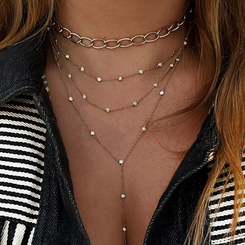 Gold Pendant Necklace