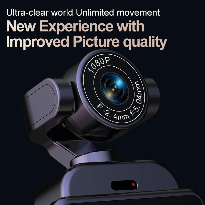 4K Ultra HD Action Camera 360° Rotatable Waterproof WiFi Vlog Sport Cam