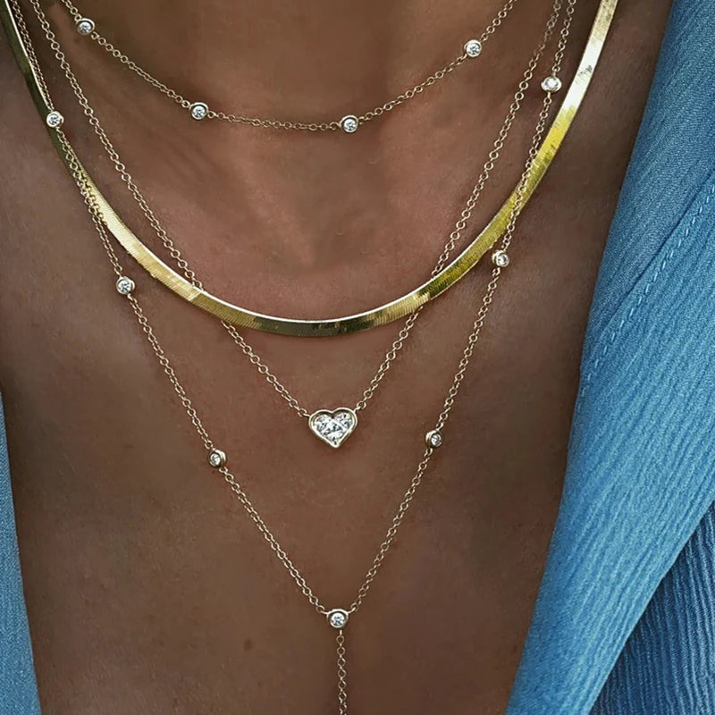 Gold Pendant Necklace