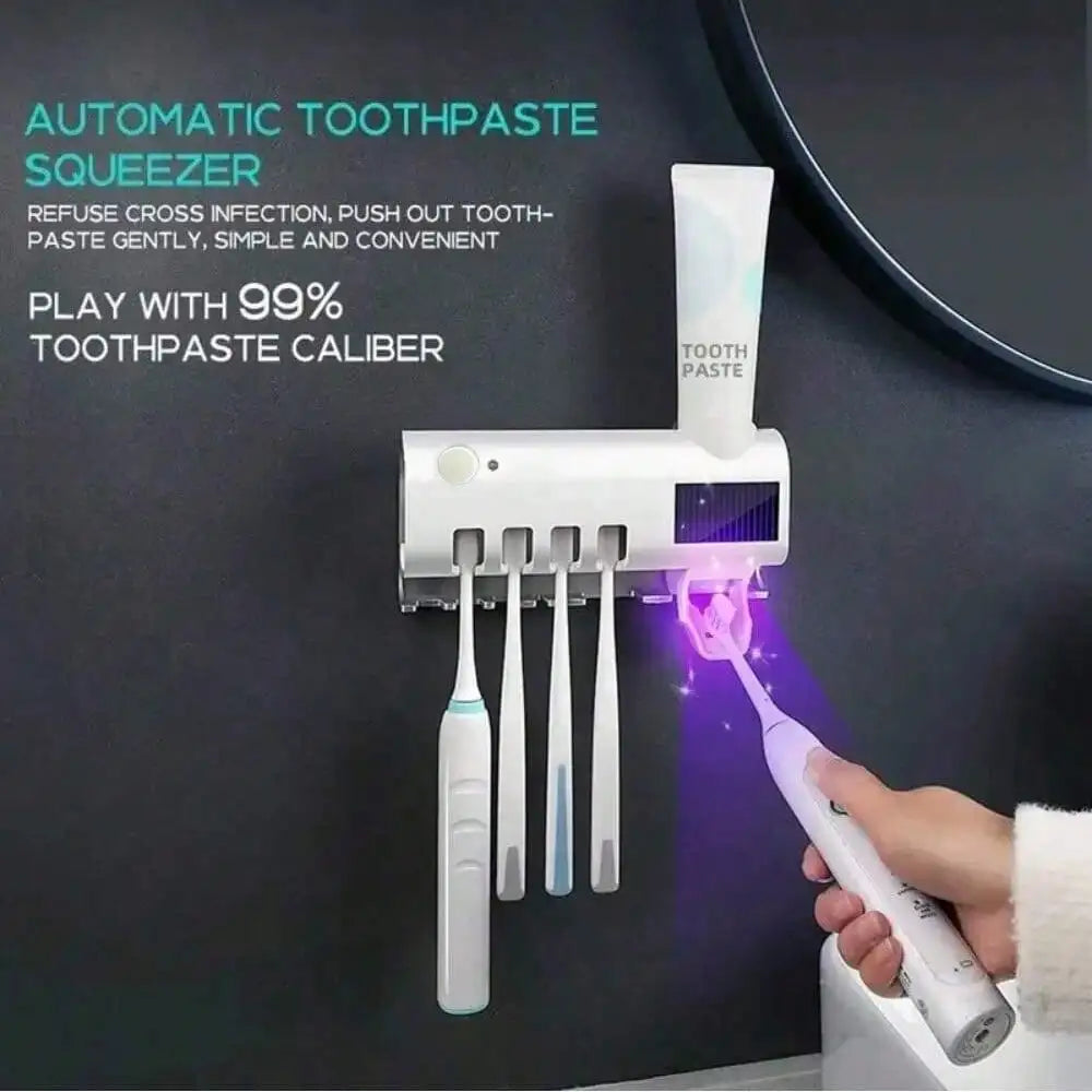 Solar UV Toothbrush Holder & Sterilizer