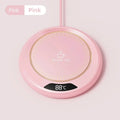 USB Thermostatic Heating Coaster | 3-Speed Temperature Control | Keep Drinks Warm