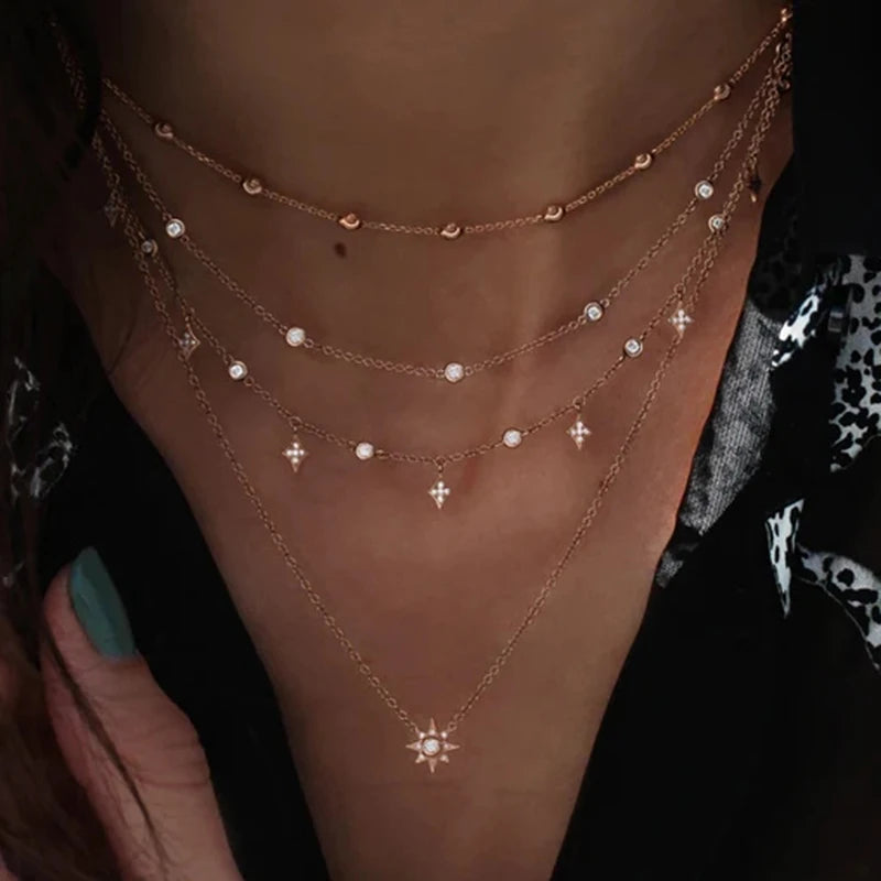 Gold Pendant Necklace