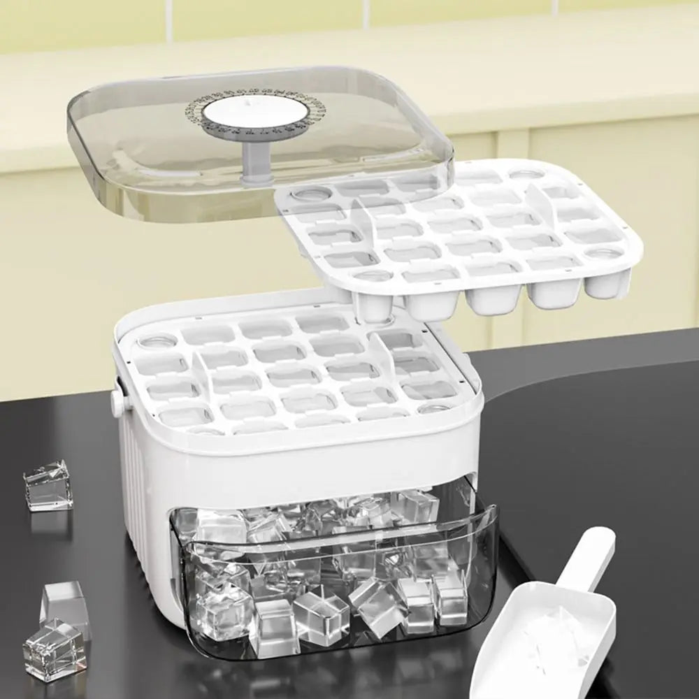 50-Cube Ice Maker with Easy Press