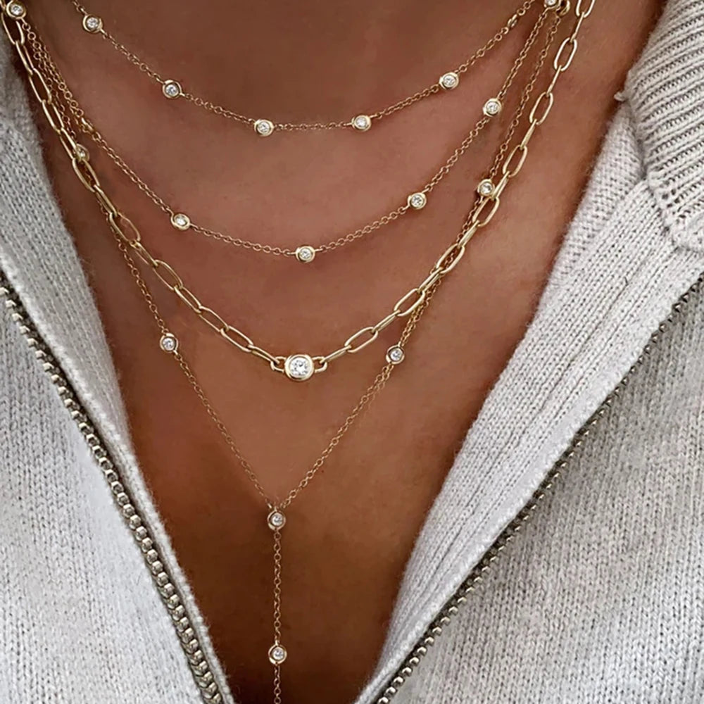 Gold Pendant Necklace