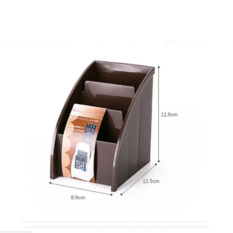 Desktop Remote Control & Phone Holder – Multi-Purpose Organiser
