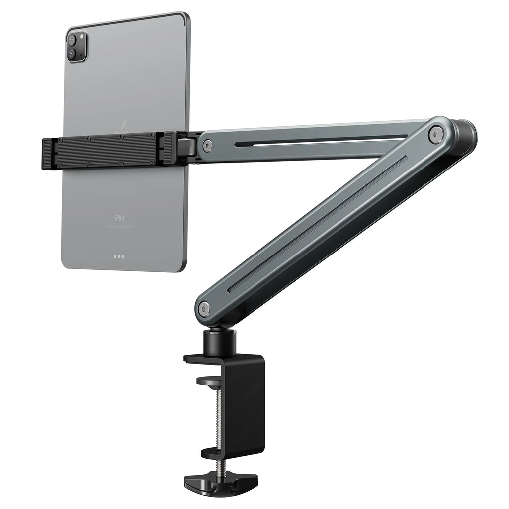 Rotatable Long Arm Phone & Tablet Stand | Flexible Holder for Bed & Desk