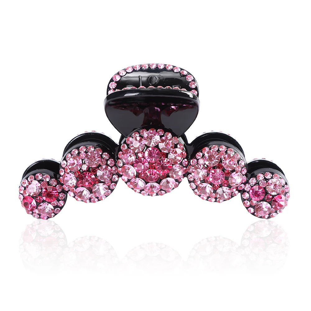 Large Crystal Diamond Hair Claw Clip