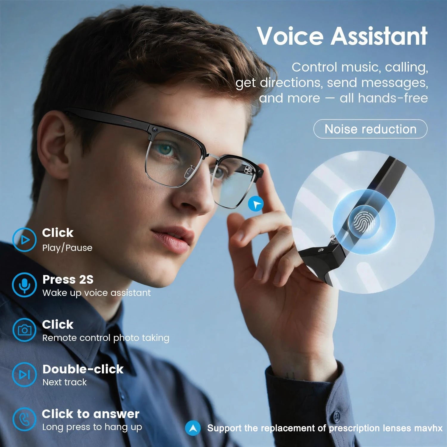 Pixel 800W AI Smart Glasses2026