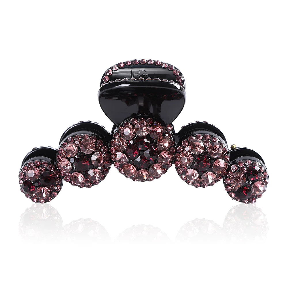 Large Crystal Diamond Hair Claw Clip