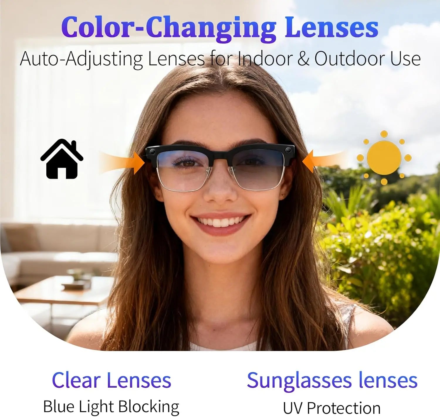 Pixel 800W AI Smart Glasses2026