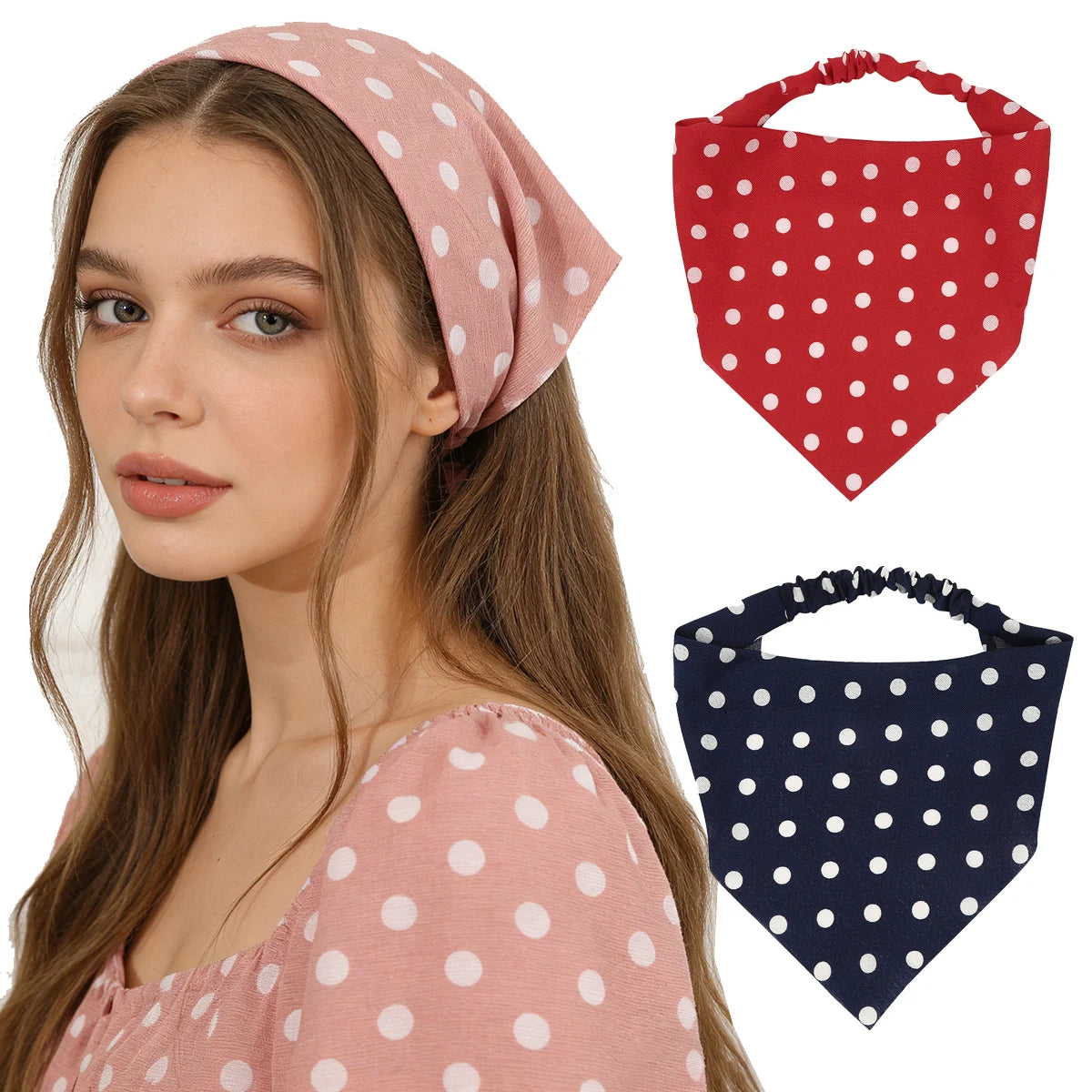 Floral Print Bandana Hair Scarf – Bohemian Headwear