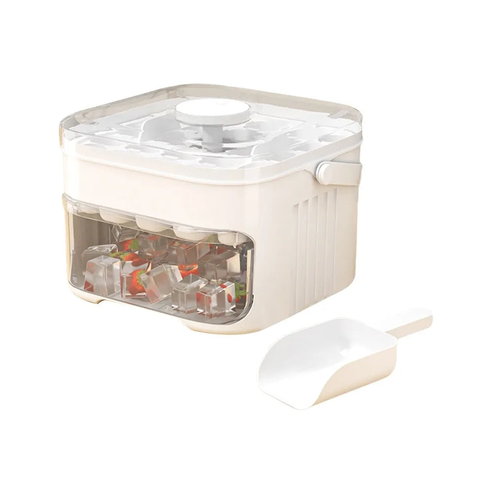 50-Cube Ice Maker with Easy Press