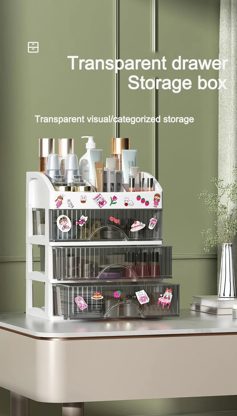 5-Layer Makeup Storage Drawer Organizer