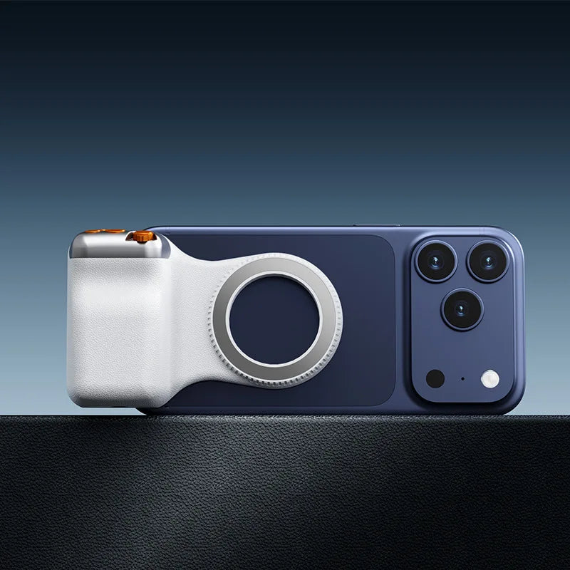 Magnetic Phone Stabilizer Handle — Bluetooth Remote, Anti-Shake Grip for Live Streaming & Vlog