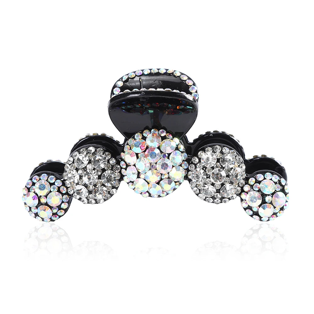 Large Crystal Diamond Hair Claw Clip