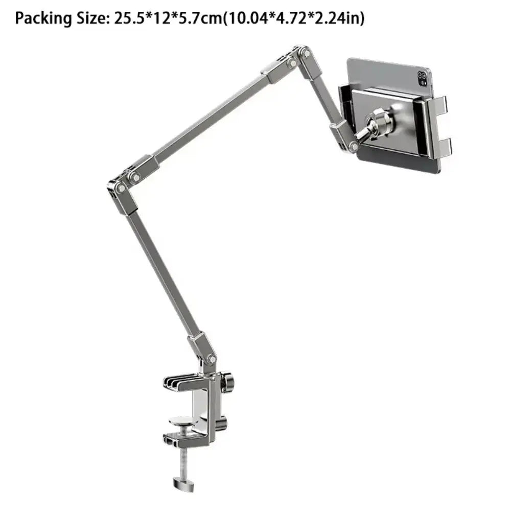Adjustable Tablet Stand Foldable 3 Sections Arms Bedside Phone Holder for 5-12Inch Phone Ipad Pro Mini for Xiaomi