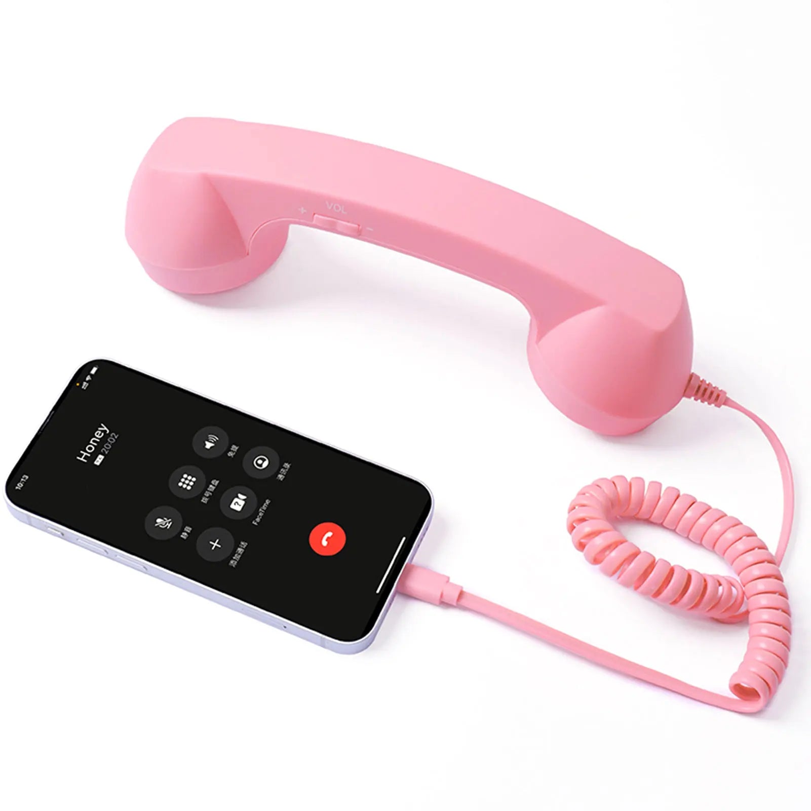 Retro Wired Type-C Telephone Handset