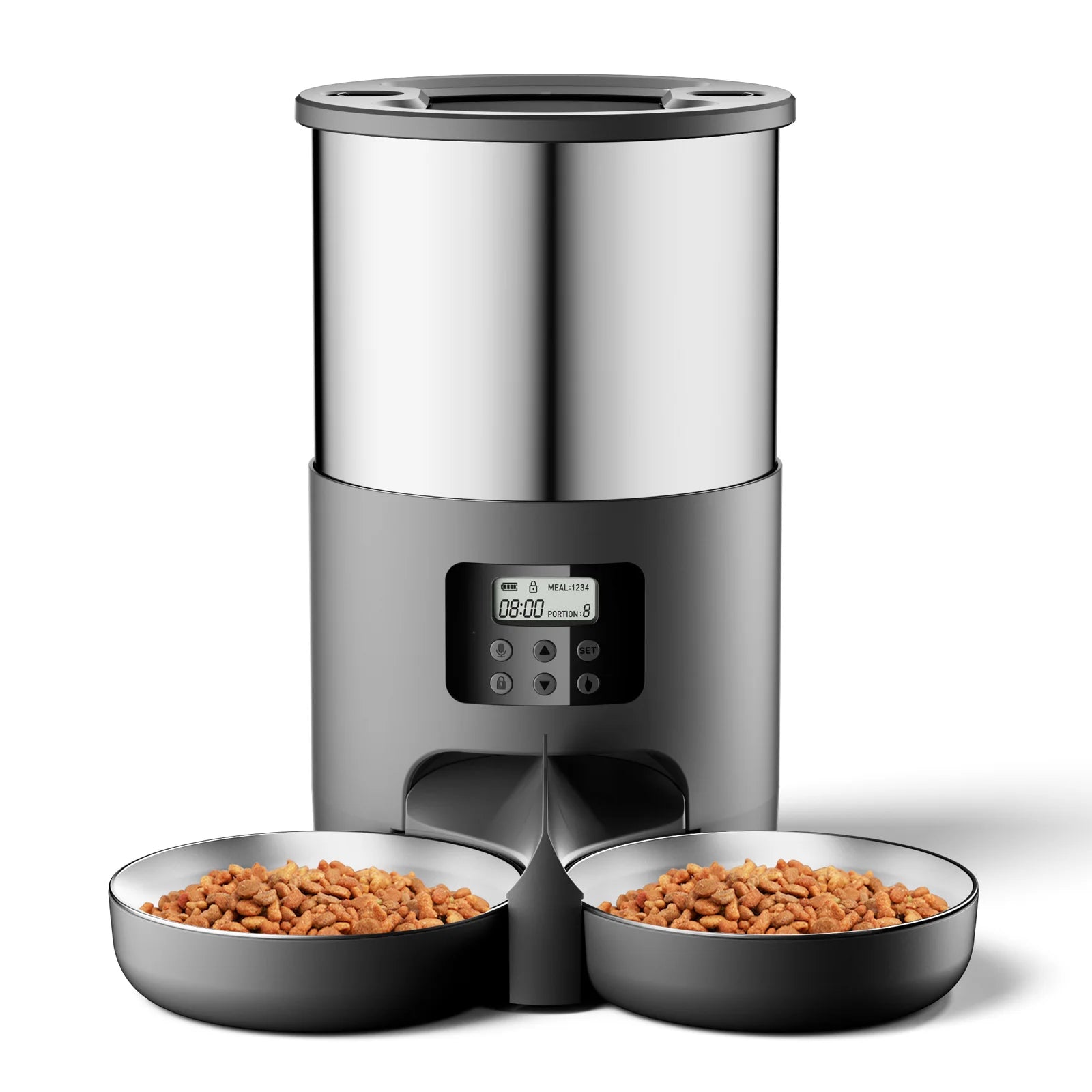 4.5L Smart Auto Pet Feeder & Water Fountain – TuYa App