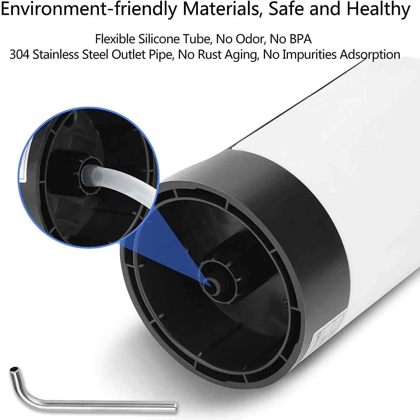 USB Water Bottle Pump – One-Touch Automatic Dispenser