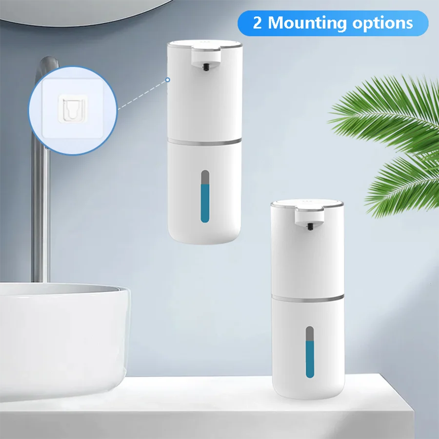 Smart Soap Dispenser – 380ml, Touchless, Wall or Tabletop