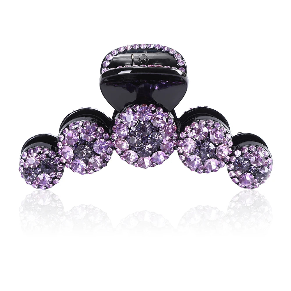 Large Crystal Diamond Hair Claw Clip