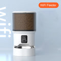 4L large capacity cat feeder, intelligent APP and high-definition camera, stainless steel food bowl