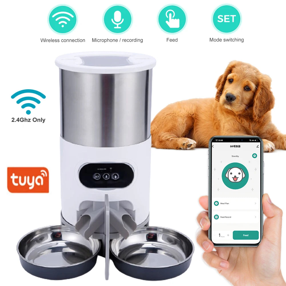 WiFi Auto Pet Feeder 4.5L