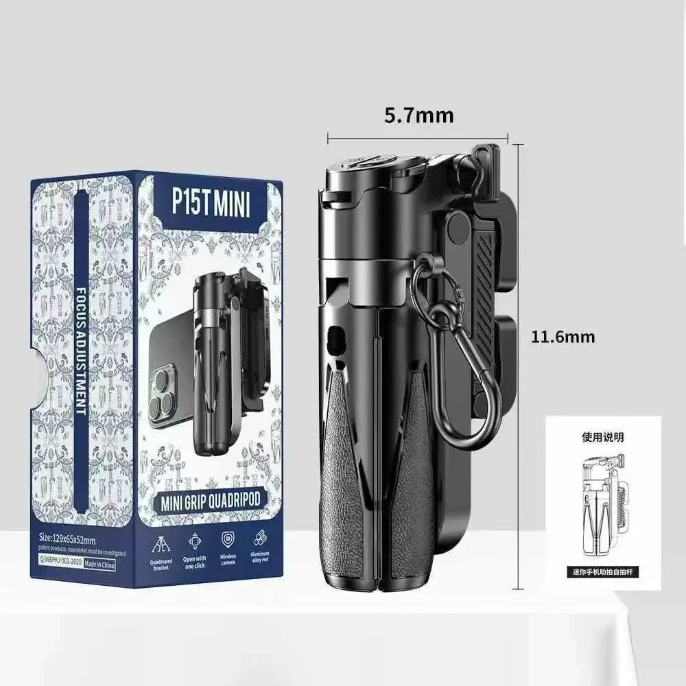 P15T Mini Selfie Stick with Bluetooth Remote