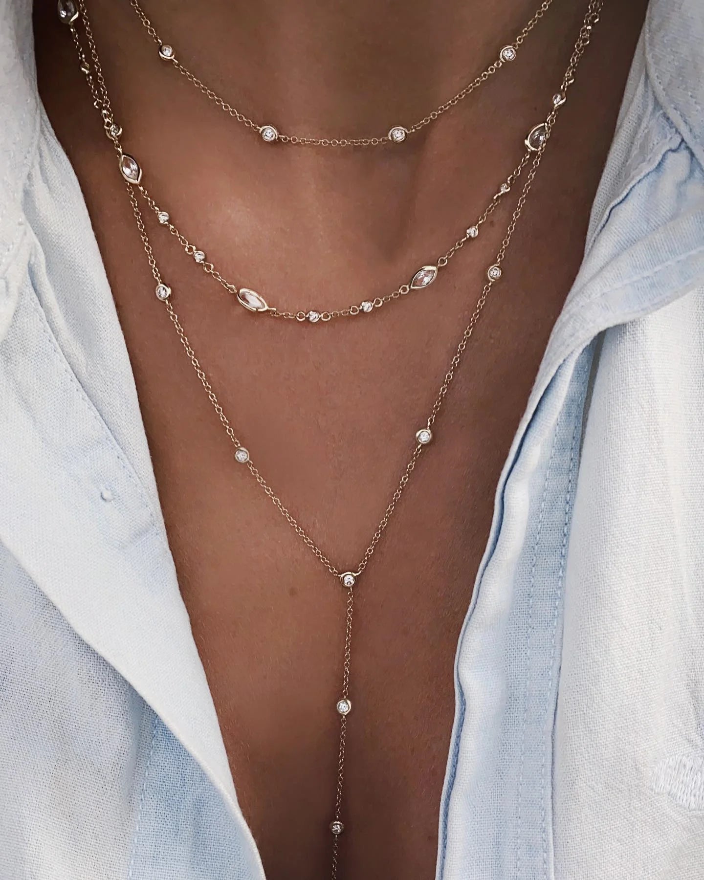 Gold Pendant Necklace