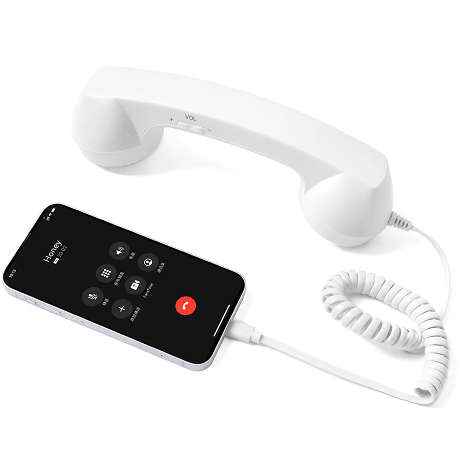 Retro Wired Type-C Telephone Handset